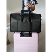 Stackers Weekend Garment Bag - Svart Saffiano