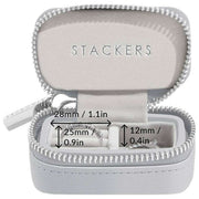 Stackers Dragkedja Stor resesmyckeskrin - Pebble Grey