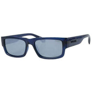 Superdry 90s Inspired Shallow Eye Soft Rectangular Sunglasses - Blue