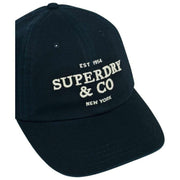Superdry & Co Company Logo Baseball Keps - Eclipse Navy