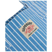 Superdry & Co Oxford Stripe Tygväska - Broker Blue Stripe