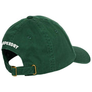Superdry & Co SD broderad basebollkeps - mörkgrön