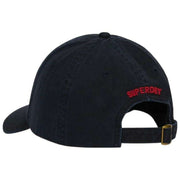 Superdry & Co SD broderad basebollkeps - mörkaste marinblå