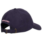 Superdry & Co SD broderad basebollkeps - Rich Navy
