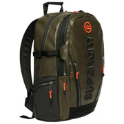 Superdry & Co Tarp broderad ryggsäck - olivgrön