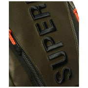 Superdry & Co Tarp broderad ryggsäck - olivgrön