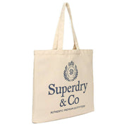 Superdry & Co Tygväska - Natural Brown/Eclipse Navy