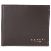 Ted Baker Antoony Bifold Leather Wallet - Chocolate Brown