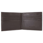 Ted Baker Antoony Bifold Leather Wallet - Chocolate Brown