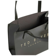 Ted Baker Crinion Crinkle liten ikonväska - mellangrå