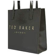 Ted Baker Crinion Crinkle liten ikonväska - mellangrå