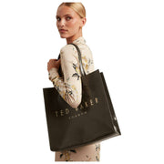 Ted Baker Crinkon Crinkle Stor ikonväska - Mellangrå