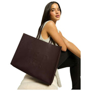 Ted Baker Iconna Webbing Extra Large Icon Bag - Chokladbrun