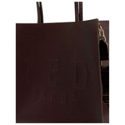 Ted Baker Iconny Webbing Stor ikonväska - Chokladbrun