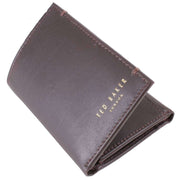 Ted Baker Johhnn Trifold Leather Wallet - Chocolate Brown