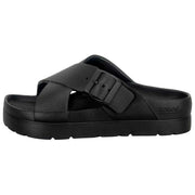 Totes SOLBOUNCE Bounce Cross Front Spänne Sandaler - Svart