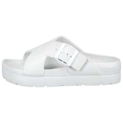 Totes SOLBOUNCE Bounce Cross Front Spänne Sandaler - Vit