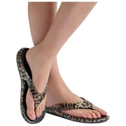 Totor SOLBOUNCE Bounce Flip Flops - Leopard Brun