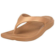 Toes SOLBOUNCE Bounce Flip Flops - Metallic Gold