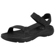 Totes SOLBOUNCE Bounce Kardborre Sport Sandaler - Svart