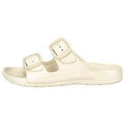 Toes SOLBOUNCE Dubbla Spänne Sliders - Metallic Stone Cream