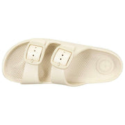 Toes SOLBOUNCE Dubbla Spänne Sliders - Metallic Stone Cream