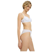 Triumph Amourette Tai-byxor med hög ben - Vit