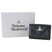 Vivienne Westwood Envelope Grain Billfold-väska - Svart