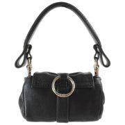 Vivienne Westwood Hazel Smidig Läder Treasure Bag Berlock/nyckelring - Svart