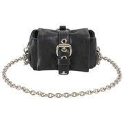 Vivienne Westwood Hazel Smidig Läder Treasure Bag Berlock/nyckelring - Svart
