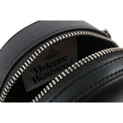 Vivienne Westwood Nappa Mini Round Crossbody Bag - Black