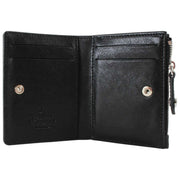 Vivienne Westwood Slim Flap smidig läderkorthållare - Svart