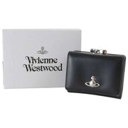 Vivienne Westwood Smooth Small Frame-väska - Svart