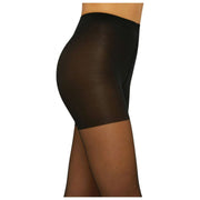 Wolford Individual Ultra Sheer 10 Denier Control Top Tights - Svart