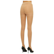 Wolford Miss W 30 Denier Benstödstights - Gobi Beige