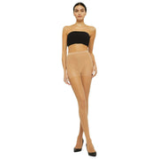 Wolford Miss W 30 Denier Benstödstights - Gobi Beige