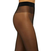 Wolford Satin Touch Sheer Shimmer 20 Denier Tights - Black