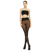 Wolford Synergy 40 Denier Benstödstights - Svart