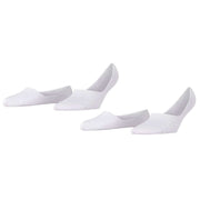 Burlington Everyday Invisible 2 Pack Socks - White