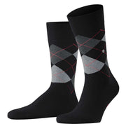 Burlington King Socks - Black Flames