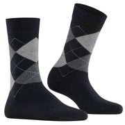 Burlington Queen Socks - Oil Mel Grey