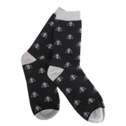 David Van Hagen Bee Socks - Black/Grey