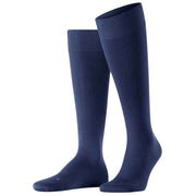 Falke Energizing Cotton Knee High Socks - Deep Blue