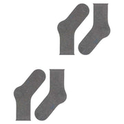 Falke Happy 2-Pack Socks - Grey