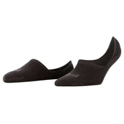 Falke Step High Cut No Show Socks - Black