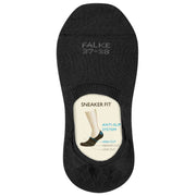 Falke Step High Cut No Show Socks - Black