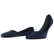 Falke Step Medium Cut No Show Box Socks - Dark Navy