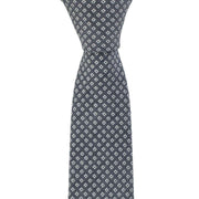 Michelsons of London Simple Diamond Silk Tie - Navy