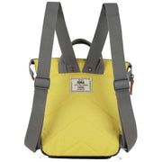 Roka Bantry B Small Sustainable Canvas Backpack - Custard Yellow