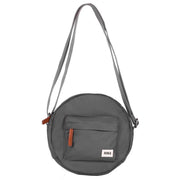 Roka Paddington B Small Sustainable Nylon Crossbody Bag - Graphite Grey